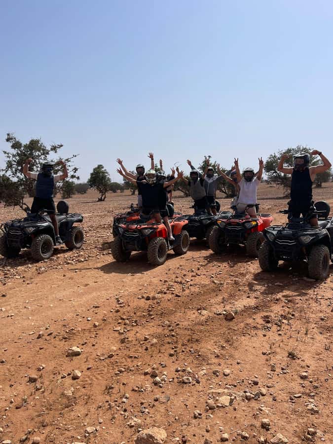 Agadir: Quad Bike Safari Desert With Moroccan Tea - Languages and communication: plan for English or French