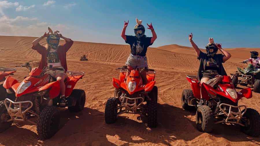 Agadir: Quad Biking Ride Desert Adventure - From Agadir Pickup to Quad Training Track