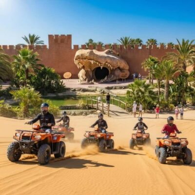 Agadir: Quad Safari with Crocoparc Optional - The goat stop in argan trees: why it’s the memorable part