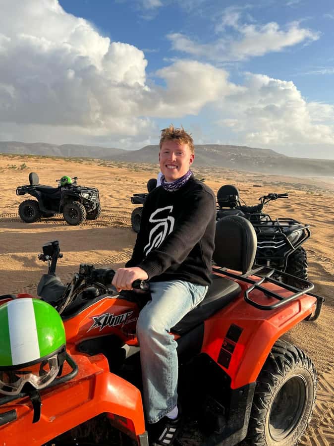 Agadir/Taghazout: Beach Quad Bike & Desert Sandboarding Tour - The van ride: pickup logistics that can make or break your mood