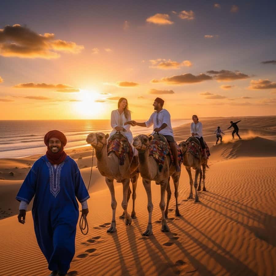 Agadir/Taghazout : Quad Bike & Camel Ride On The Beach - Tamraght Bay: why this quad and camel combo works