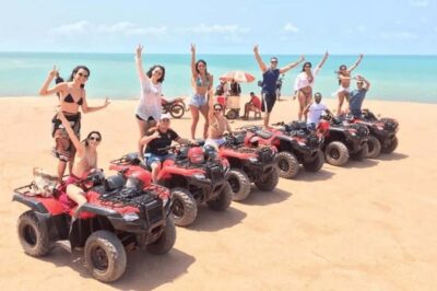 Agadir/Taghazout : Quad Bike Safari Desert - Helmet On: The Short Practice Session That Builds Confidence