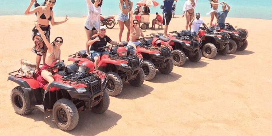 Agadir/Taghazout : Quad Bike Safari Desert - Berber Village Tea Stop: More Than a Photo Op