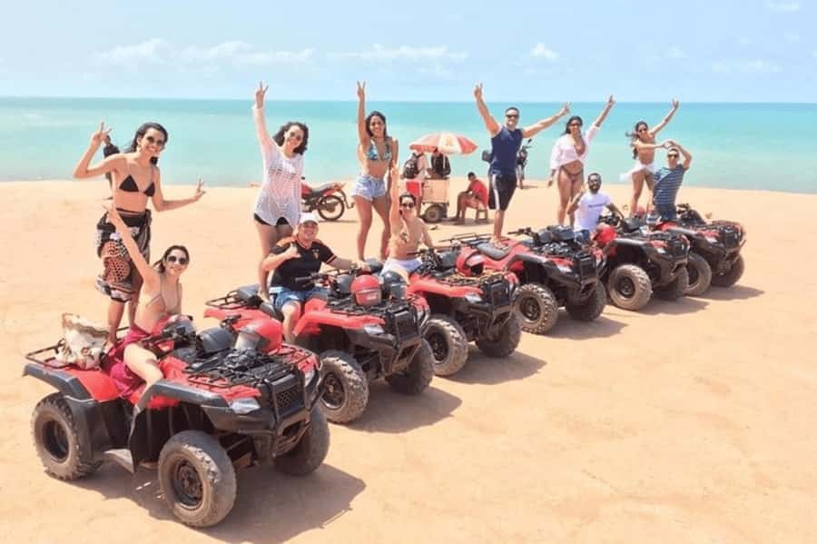 Agadir/Taghazout : Quad Bike Safari Desert - Helmet On: The Short Practice Session That Builds Confidence