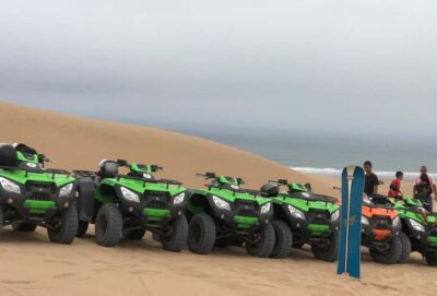 Agadir to Tifnit Desert: Quad Biking Tour with Sandboarding - The quad biking route: dunes, dust, and an Atlantic beach line