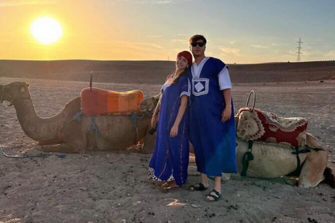 Agafay Adventure: Quad & Camel, Dinner Show, Desert with Sunset - Camel Riding in Nomadic Dress: What You Can Expect