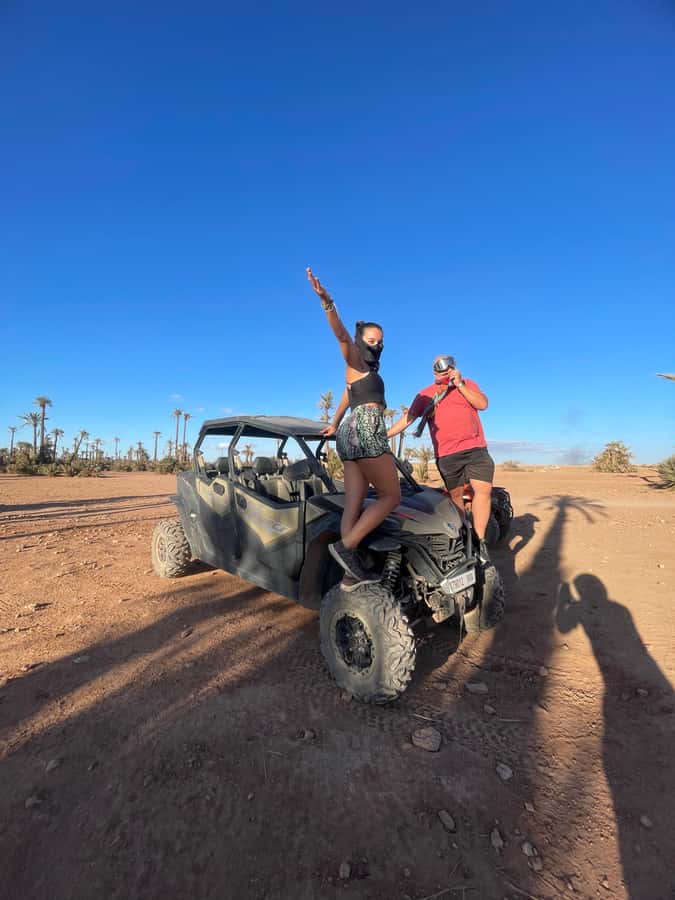 Agafay Desert 4-Seater Buggy Experience | Family & Premium - What About Lunch or Dinner?