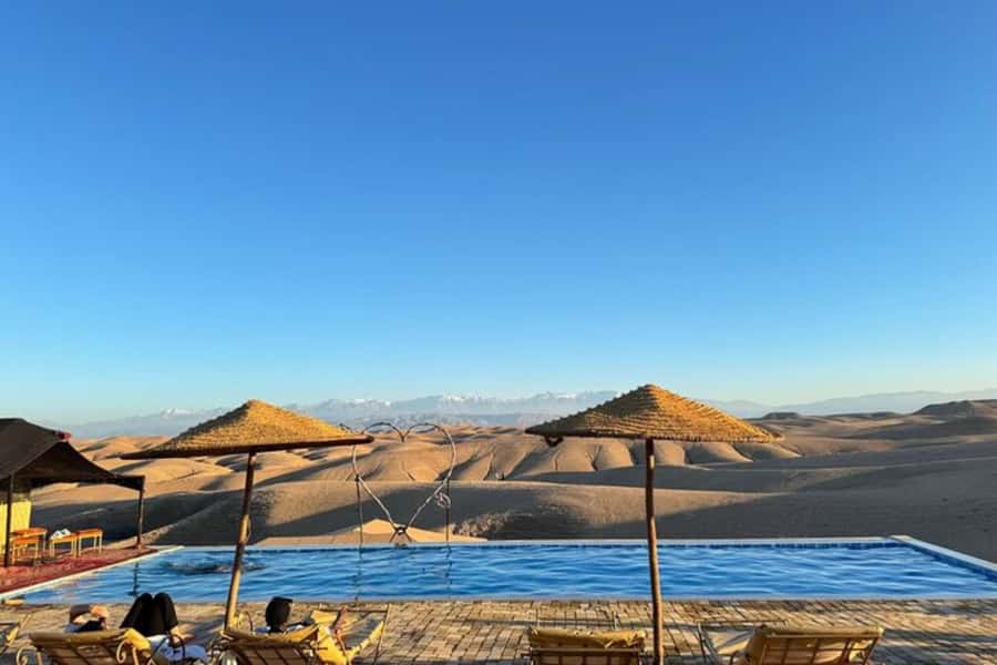Agafay Desert Day: Quad Bike, Lunch & Swim Adventure - Quad biking on Agafay’s rocky dunes (30 minutes, shared quad)