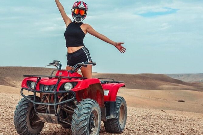 Agafay Desert, Dinner show with Quad bike and Camel Ride - A simple 6-hour plan that doesn’t waste your daylight