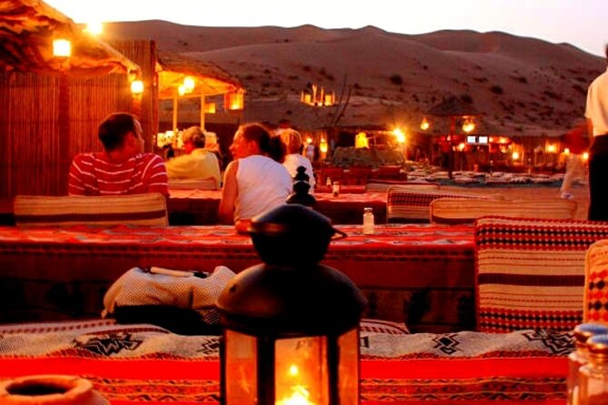 Agafay Desert: Dinner + Show with Quad Bike & Sunset Camel Ride - Sunset camel ride: the calmer half of the evening