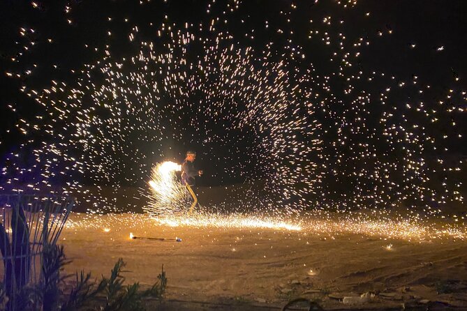 Agafay Desert Luxury, Quad, Camel, Pool, Dinner Show and Concert - The Dinner Show and Concert: Gnaoua Music, Dance, and Fire Eaters