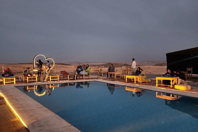 Agafay Desert package .Quad .30 minute Camel and Dinner show - The Agafay camp night: tagine, couscous, tea, and shows