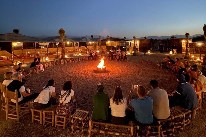 Agafay Desert Package: Quad, Camel Rides & Dinner Show or Lunch - Leaving Marrakech: Pickup, Drive, and the Argan Oil Cooperative Detour