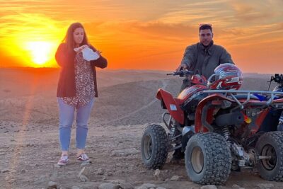 Agafay Desert: Quad Bike, Camel Ride and Dinner Show in Marrakech - Camel ride in nomadic dress: calm after the city