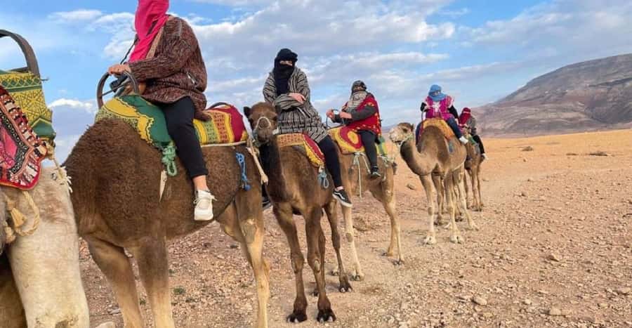 Agafay: Half-Day Rocky Desert Quad & Camel Ride with Lunch - Pickup and the smooth start (what the day feels like before you ride)
