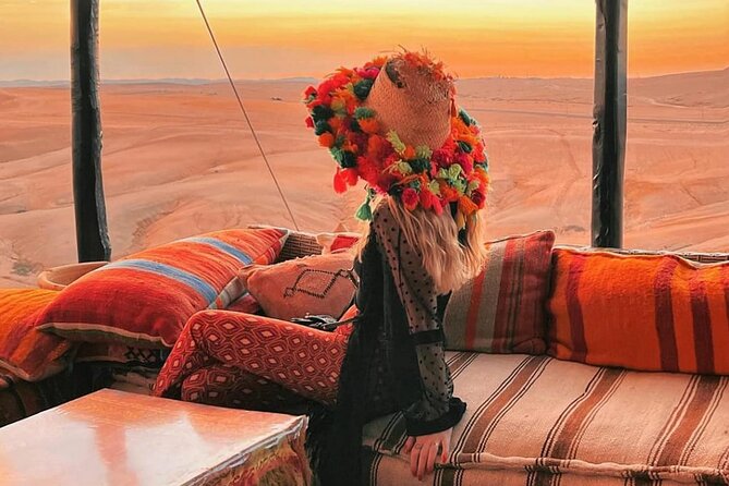 Agafay Marrakech dinner show with quad bike and camel ride - Live Music, an MC, and a Fire Show Under the Stars