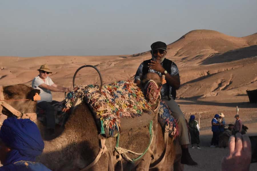 Agafay: Quad, Camel Ride & Dinner Show from Marrakech - Camel ride at sunset: where the day slows down on purpose