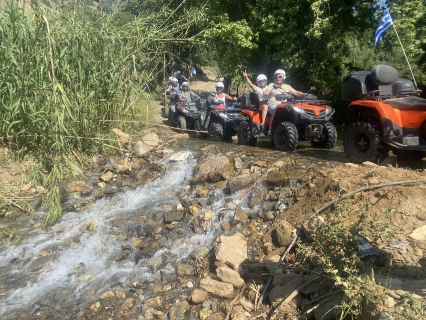 Agia Pelagia Crete Quad Bike authentic backland Tour - Olive oil mill tour and free tasting: practical food knowledge