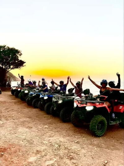 Agia Pelagia: Sunset or Morning Quad Tour & Ghost Town Visit - Agia Pelagia to Achlada: What the Scenic Ride Feels Like