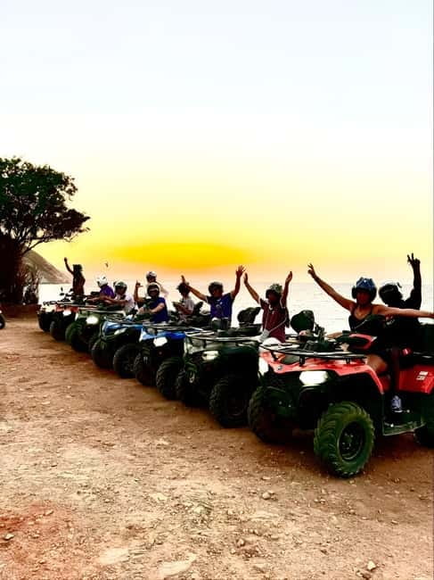 Agia Pelagia: Sunset or Morning Quad Tour & Ghost Town Visit - Agia Pelagia to Achlada: What the Scenic Ride Feels Like