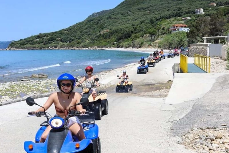 Agios Gordios: Corfu ATV Quad Tour with Lunch at Pink Palace - Whitewashed villages and off-the-beaten lanes: Pentati, Kato Garouna, and Agios Matheos