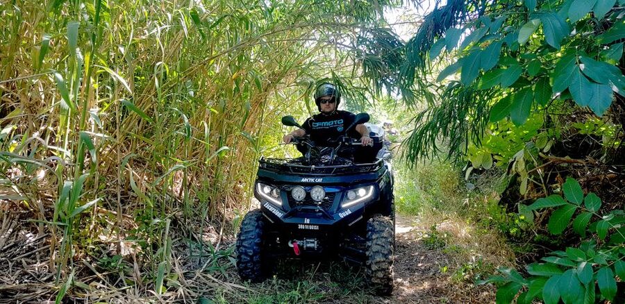 Agrigento: Off-Road ATV Tour - Guide quality, helmets, and the small-group advantage