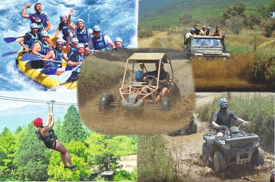 Alanya/Antalya: Buggy, Jeep, Rafting, & Zipline Tour + lunch - Köprülü Canyon Whitewater: the setting and the adrenaline
