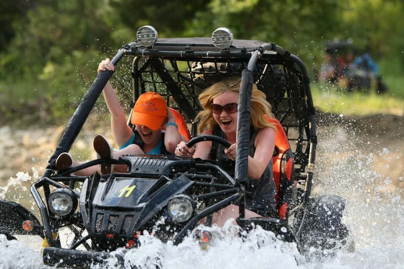 Alanya /Antalya /Side Rafting and Buggy, Quad Option Zipline - From hotel pickup to Köprülü Canyon: what the day is really like