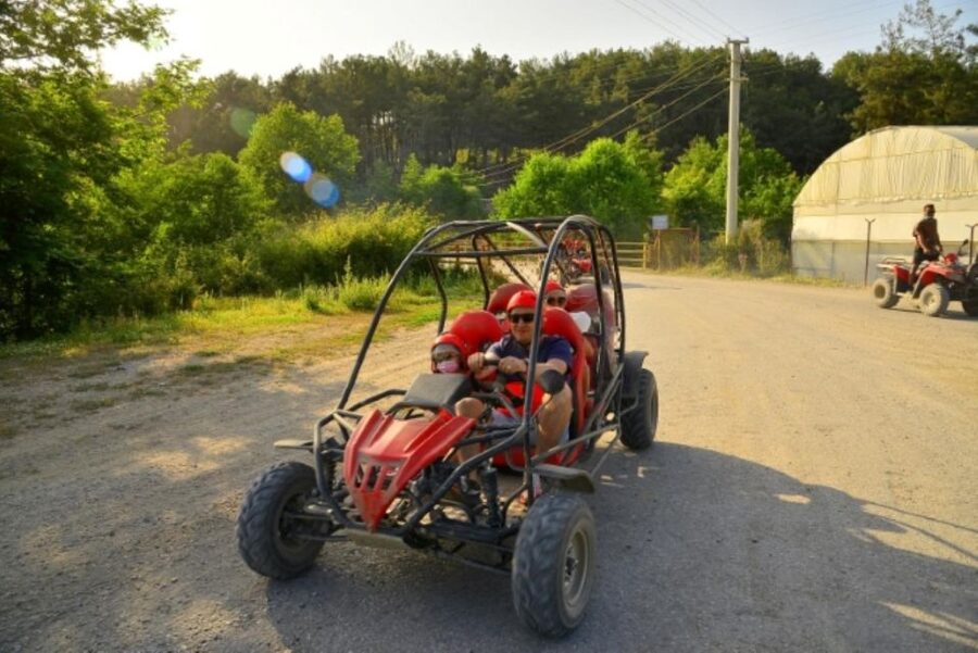 Alanya Family Buggy Off-Road Fun for All! - The river fun break: swimming, cooling down, and the one condition you can’t control