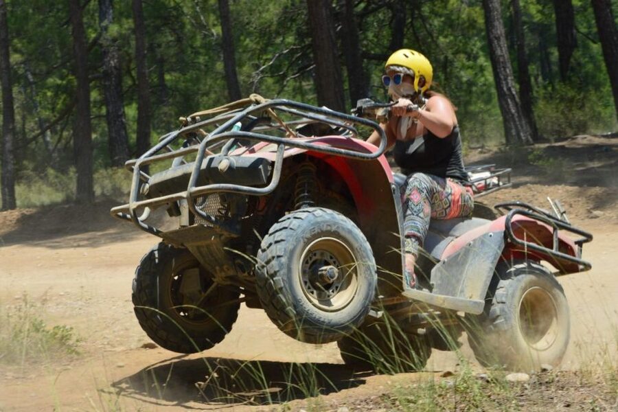 Alanya: Forest Quad-Bike Excursion with Hotel Pickup - First Gear: Hotel Pickup, Driver Rules, and the Safety Brief