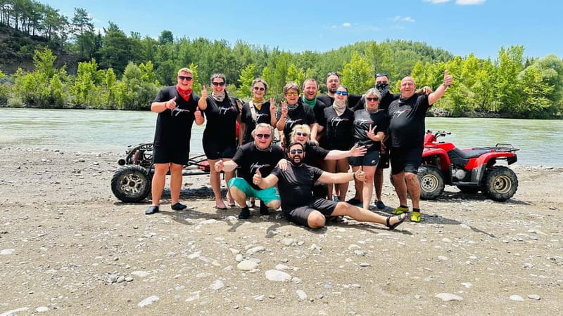 Alanya/Side/Antalya: Canyon Rafting, Buggy & Zipline Tour - Zipline time: short thrills with canyon height