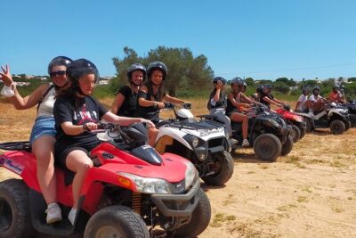Albufeira 1.5 hour Off-Road Tour Quad Adventure Tour - Magnibravura check-in: safety briefing first, fun second