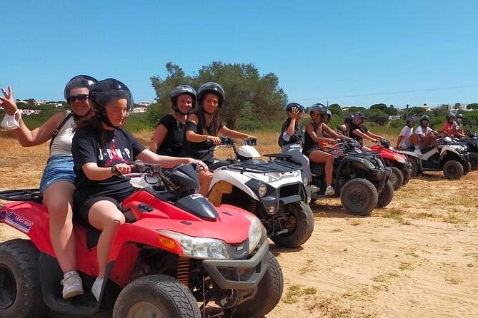 Albufeira 1.5 hour Off-Road Tour Quad Adventure Tour - Magnibravura check-in: safety briefing first, fun second