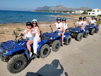 Alcudia: Quad Sightseeing Tour with Viewpoint and Beach - From Alcúdia to Pollensa Bay: Countryside Roads and Sea Air