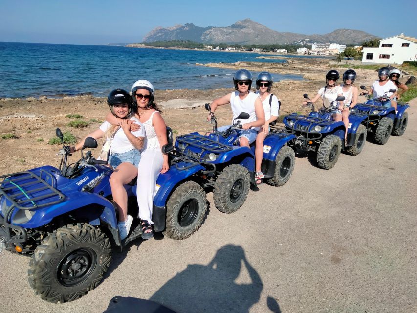 Alcudia: Quad Sightseeing Tour with Viewpoint and Beach - From Alcúdia to Pollensa Bay: Countryside Roads and Sea Air