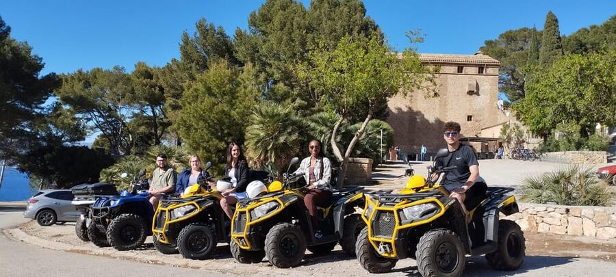Alcudia: Quad Sightseeing Tour with Viewpoints - The mountain-road climb to La Victoria Church