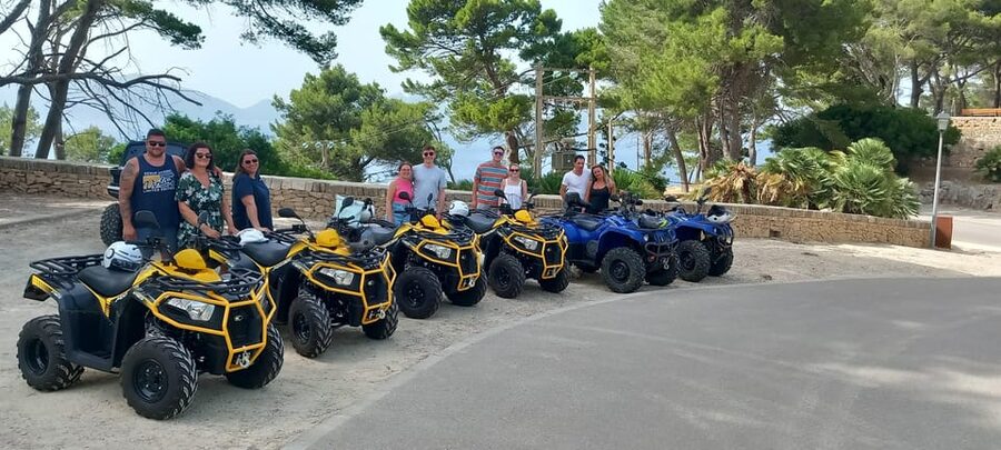 Alcudia: Quad Sightseeing Tour with Viewpoints - Food and juice: the private option that adds a nice touch