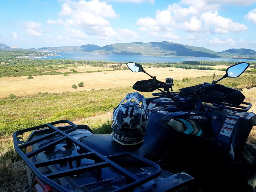 Alghero: Guided Quad Tour with Swim Stop - Lake Baratz Pass-By: Quiet Views Between Gravel Sections