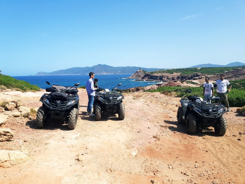 Alghero: Guided Quad Tour with Swim Stop - Price and Value for a Group Up to Two