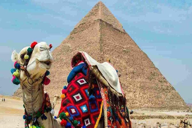 All INC- Pyramids,Camel Ride،(1 hour) four wheeler (ATV)& Lunch - The panorama photo stop and why timing matters at Giza