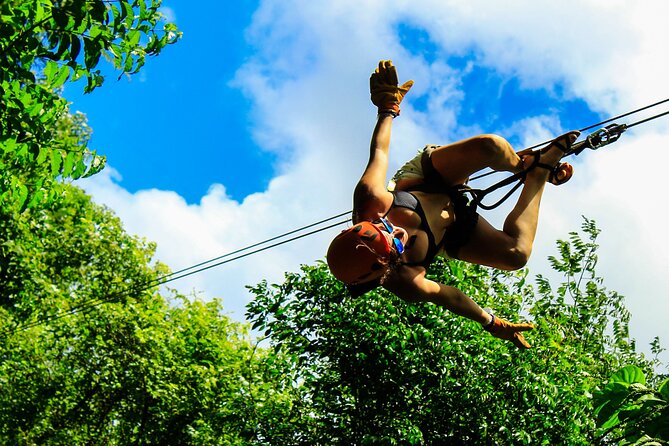 Amazing ATV Tour, Ziplines and Cenote Swim with Lunch and round trip included - Zipline over the trees: fly time, real safety, and the phone policy wrinkle