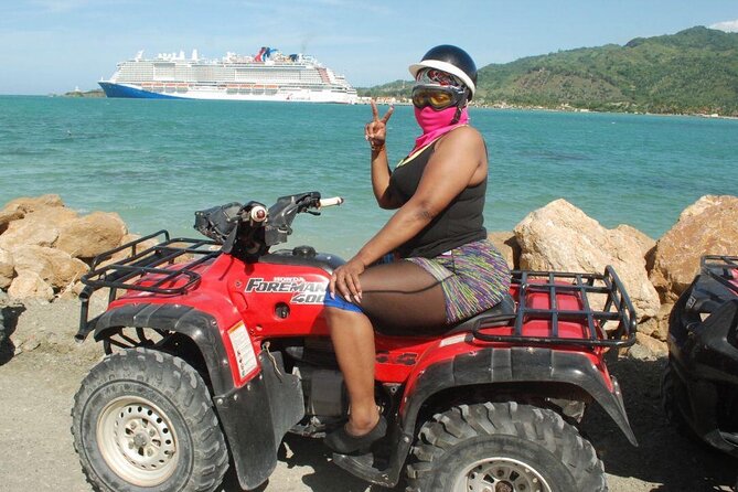 AMBER COVE-TAINO BAY Super ATV Tour - The ride plan: beach, rivers, and small Dominican villages
