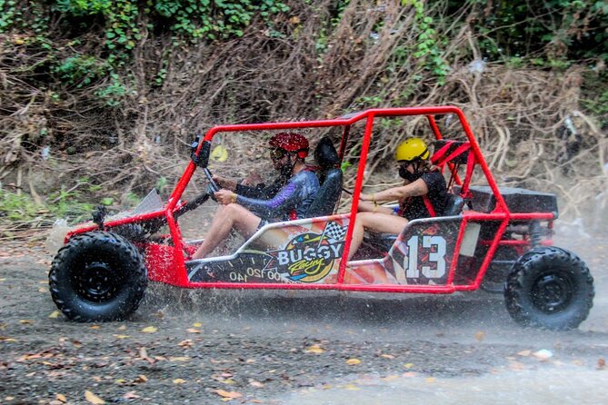 AMBER COVE-TAINO BAY Super Buggy Tour - The Main Trade-Off: You’ll Walk a Bit and Get Covered