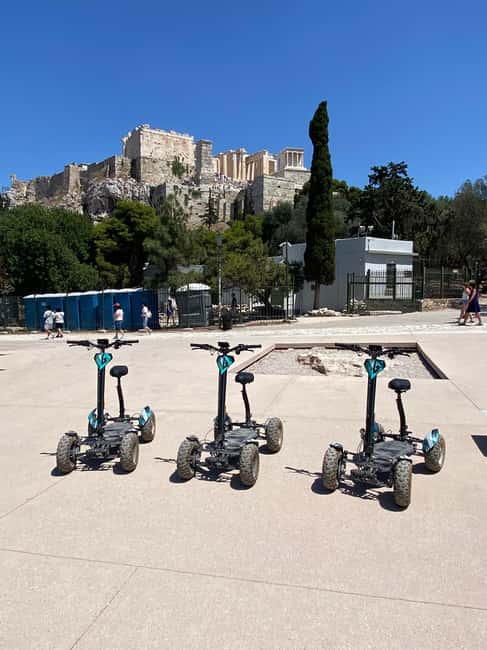 Ancient Athens Electric ATV Scooter Tour - Areopagus (Hill of Mars) for views and the idea of justice