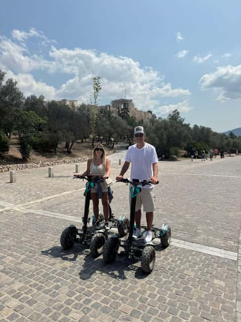 Ancient Athens Electric ATV Scooter Tour - Plaka pickup and the Athens mood you start in
