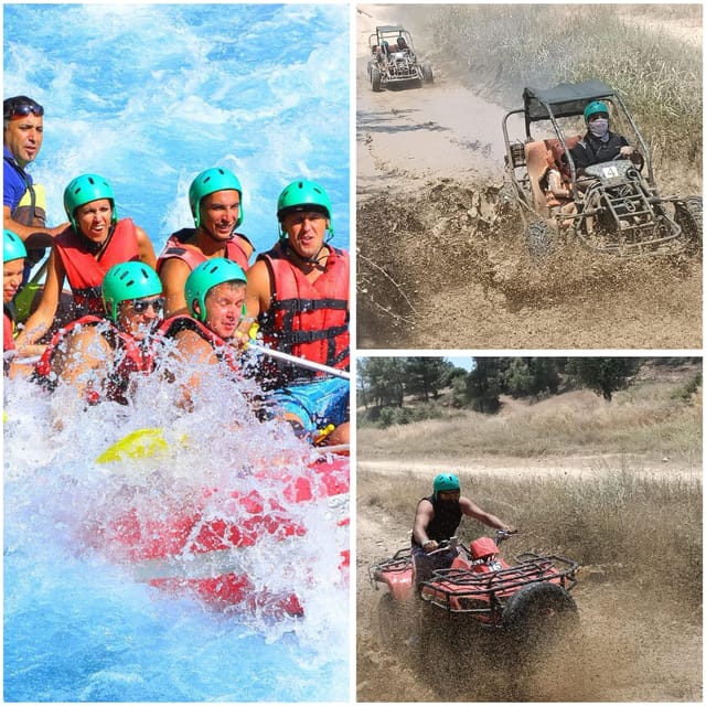 Antalya: Buggy or Quad and Rafting Tour with Lunch - Köprülü Canyon rafting on the Köprüçay River: the part you’ll talk about