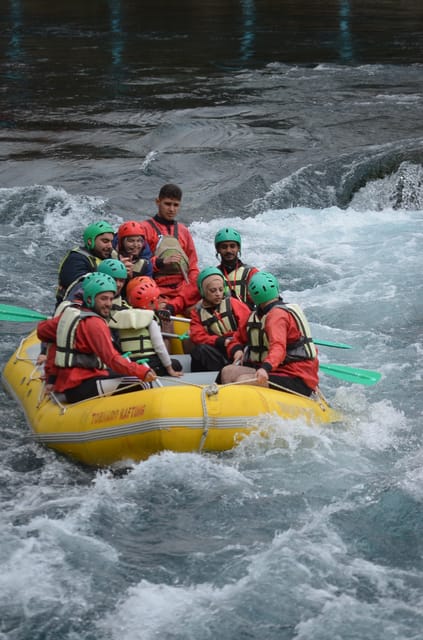 Antalya: Canyoning, Rafting, Quad, Jeep & Zipline with Lunch - The 14 km whitewater rafting run: long, punchy, and built for splash