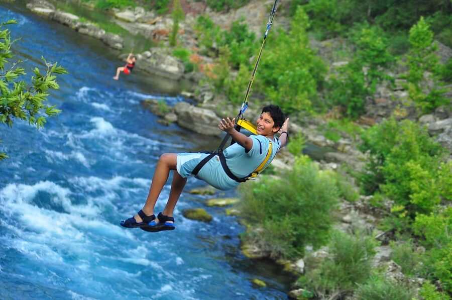 Antalya: Canyoning, Rafting, Quad, Jeep & Zipline with Lunch - Lunch by the river: good fuel, but mind the clock