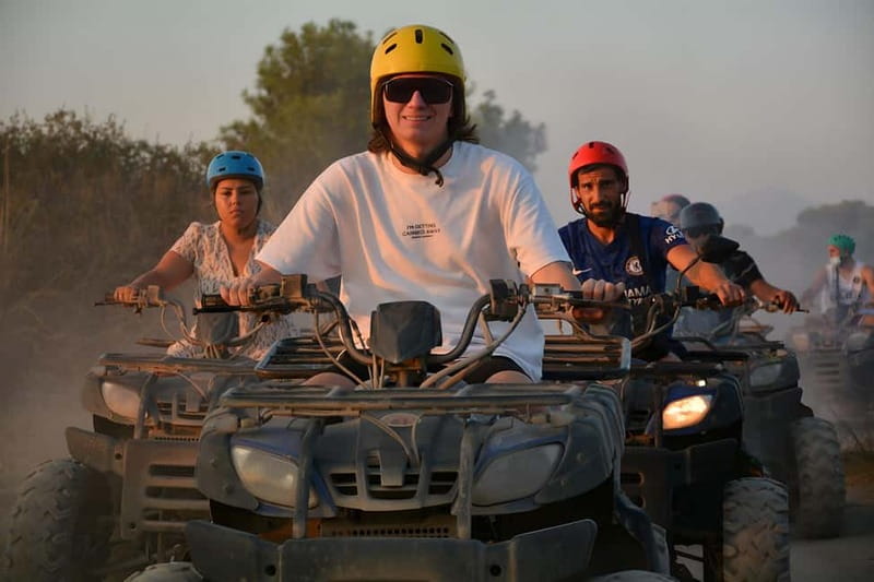 Antalya: Lara Beach Region Quad Safari - The Route: Endemic Desert Sand, Forest Trails, and Wild Moments