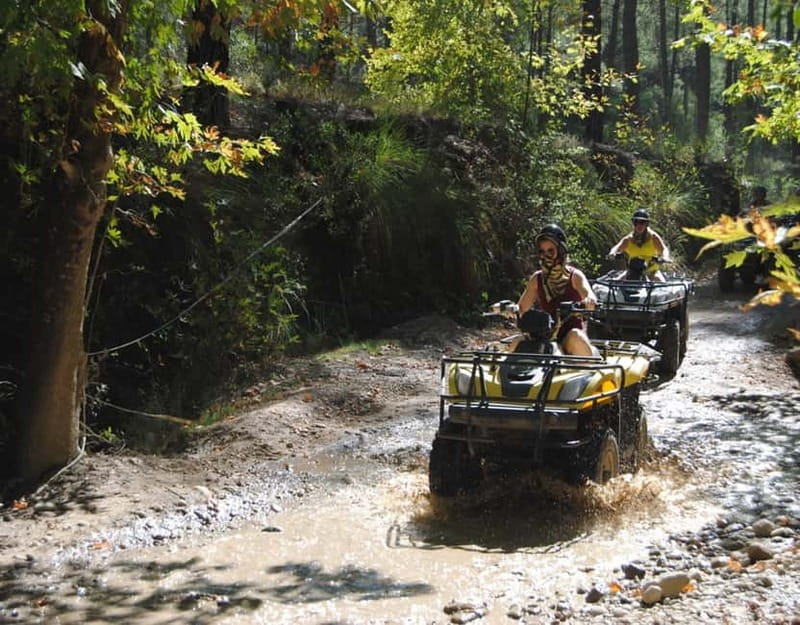 Antalya: Quad-Bike Excursion in Side Forest & Hotel Pick-Up - From hotel to start point: the part you should budget mentally